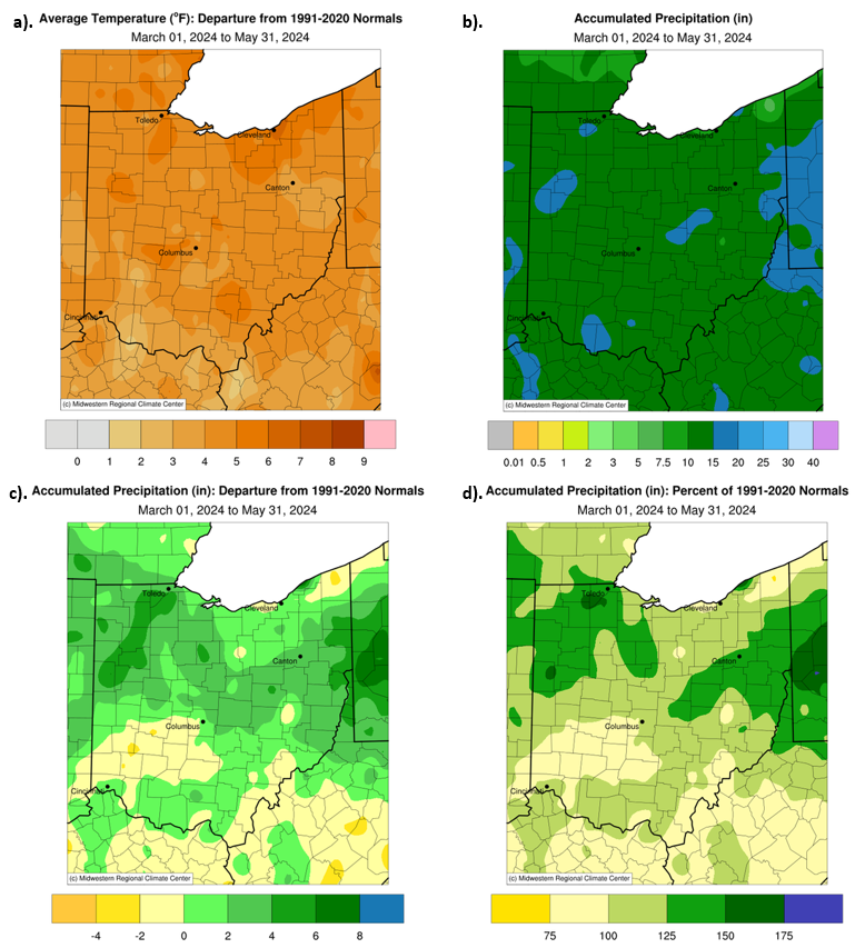 Seasonal Climate Summary: Spring (Mar-May 2024) | State Climate Office