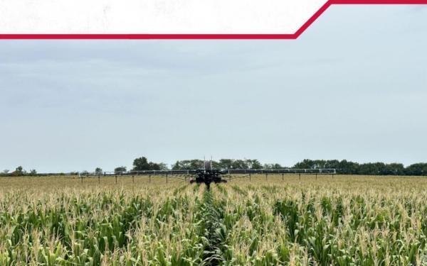 Cover of the 2024 eFields Report by Ohio State Digital Ag Program, featuring a distant view of agricultural machinery operating in a field, with The Ohio State University logo and College of Food, Agricultural, and Environmental Sciences branding.